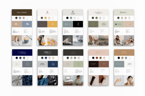Brand Boards & Logo Kit Bundle Templates
