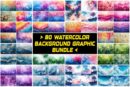 Watercolor Background Graphic Bundle