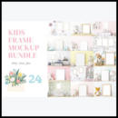 new Frame Mockup Bundle Kids