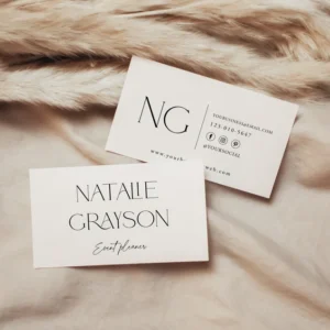 Visiting card