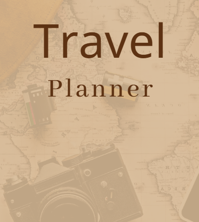 Editable Travel Planner