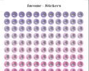 Income Exoense Sticker