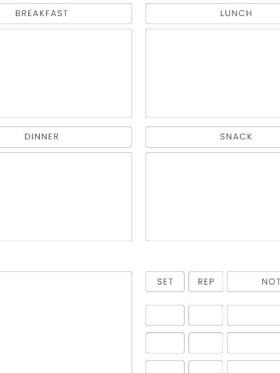 Fitness Planner
