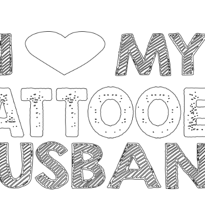 i love my tattoed husband