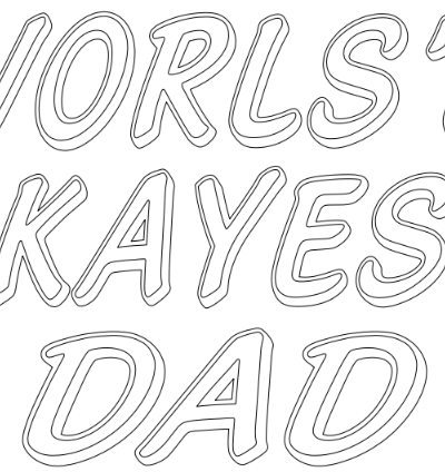world is okayest dad,n