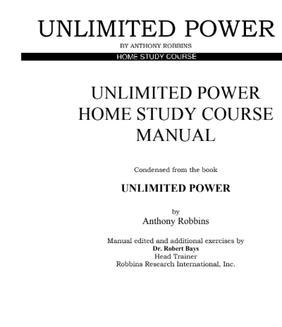 UNLIMITED POWER