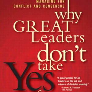 Why Great Leaders