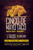Cinco De Mayo Speacial