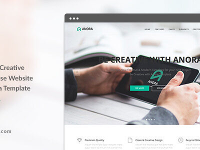 elements anora multi purpose business muse template