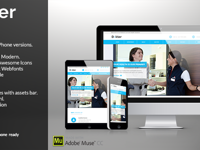 elements dokter medical muse template