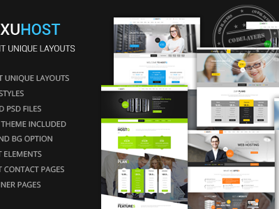 elements foxuhhost web hosting wordpress theme