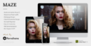 elements maze photography portfolio muse template