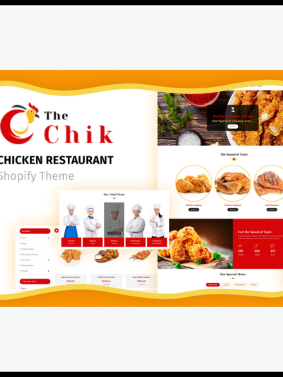 elements chik chicken restaurant shopify store