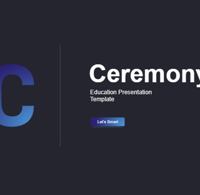 Animated Dark Blue Ceremony Dark