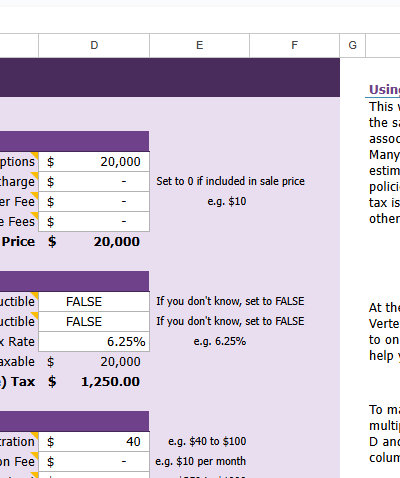 AUTO LOAN CALCULATOR.xlsx