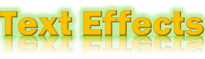 Text Effects Part 1