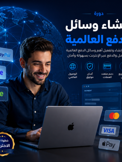 كورس إنشاء وسائل الدفع العالمية