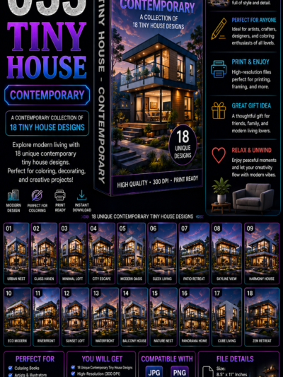 033 Tiny House - Contempnary